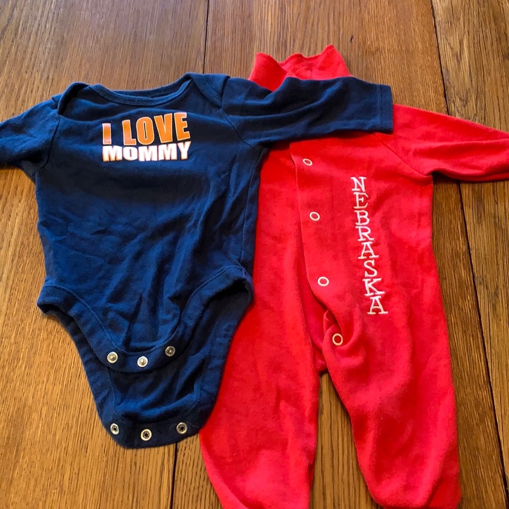 Two pair of onesies size 3 to 6 months